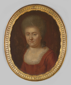 Portrait of Elisabeth Johanna van Balveren (1746-1813) by Johan Antoni Kaldenbach