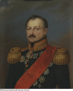 Portrait of Ernst-Friedrich-von-Hessen-Philippsthal-Barchfeld by Anonymous
