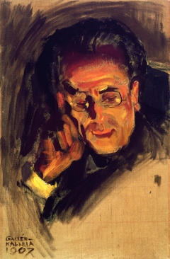 Portrait of Gustav Mahler by Akseli Gallen-Kallela