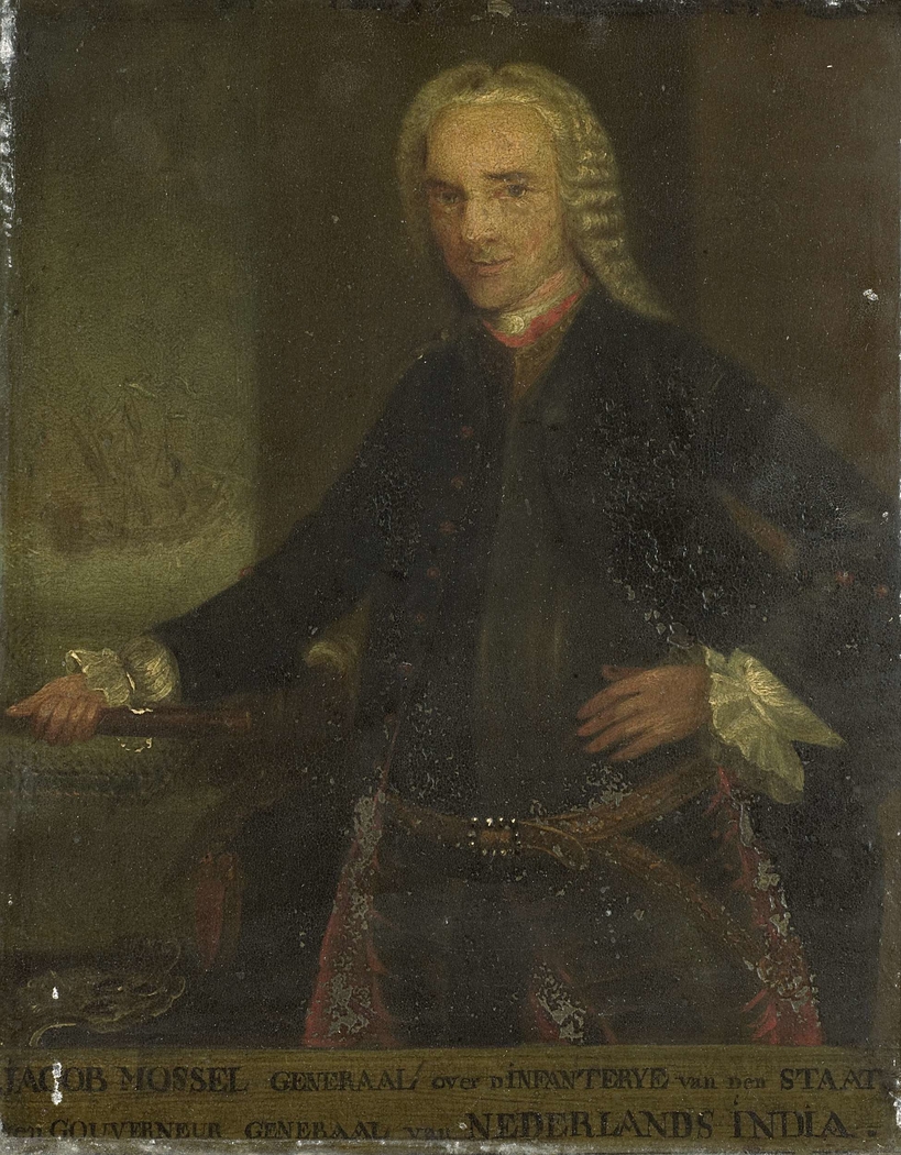 Portrait of Jacob Mossel, Governor-General of the Dutch East India Company