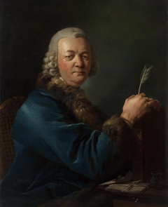 Portrait of Jacob Staehlin by Jean Louis de Veilly