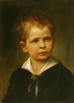 Portrait of Ludwig von Hagn, Son of the Painter Ludwig von Hagn