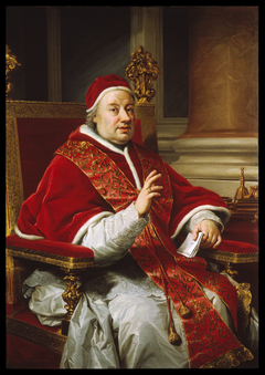 Portrait of Pope Clement XIII by Anton Raphaël Mengs