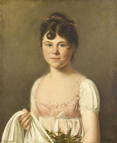 Portrait of the artist's daughter
