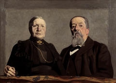 Portrait of the artist's parents by Félix Vallotton