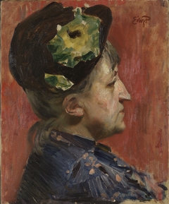 Portrait of the Painter Kitty L. Kielland