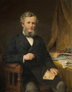 Portrait of The Rt. Hon. Jesse Collings (1831-1920) by Jonathan Pratt