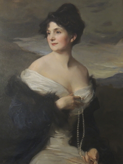 Portrait of the Vicomtesse de Fontenay (1870-1952), wife of the French Ambassador by Philip de László