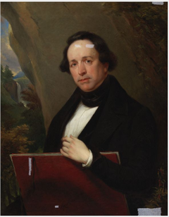 Portrait of Thomas James Mulvany (1821-1892) by George Francis Mulvany