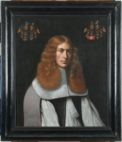 Portrait of Tjallingh Homme van Camstra ( -1719) by anonymous painter