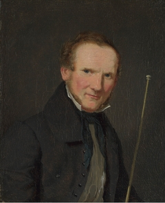 Portrait of Wilhelm Bendz by Christen Købke