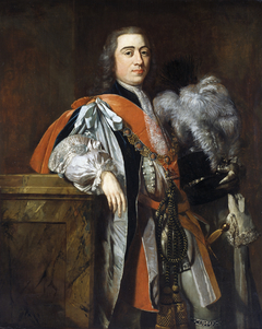 Portrait of Willem IV, prince of Oranje-Nassau (1711-1751) by Herman van der Mijn