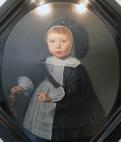 Portrait of Willem Van Loon (later mayor of Amsterdam), aged 2 1/2 by Dirck van Santvoort