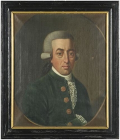 Portrait painting of Cornelis van Scheltinga by Friedrich Ludwig Hauck