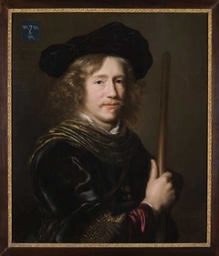 Portret van Adriaen Vroesen (circa 1611/1615-1669) by Abraham de Vries