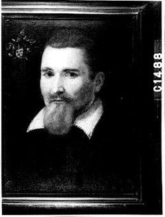 Portret van een lid van de familie Hallincq, wellicht Frans Hallincq (1569-1622) by Adriaen Hanneman