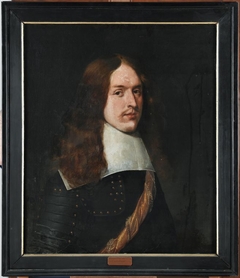 Portret van een onbekende krijgsman by Wybrand de Geest