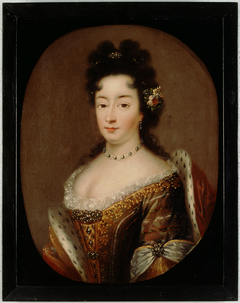 Portret van een vrouw, mogelijk Jane Wroth of Durants (overl.1703). Echtgenote van Willem Graaf van Nassau- Zuylenstein by Anonymous