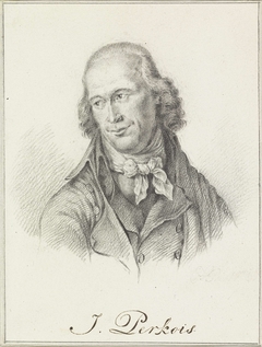 Portret van Jacobus Perkois by Pieter Gaal
