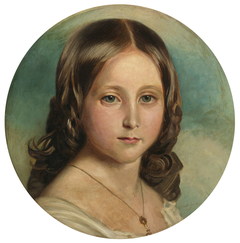 Princess Alice (1843-1878), later Grand Duchess of Hesse, when a child by After Franz Xaver Winterhalter