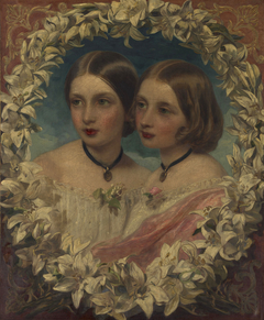 Princess Helena (1846-1923) & Princess Louise (1848-1939) by James Sant