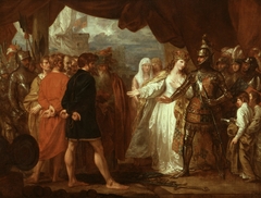 Queen Philippa Interceding for the Lives of the Burghers of Calais