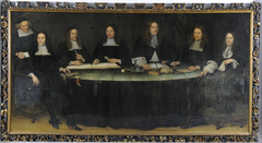 Regents of the St. Elisabeth Hospital in Leiden, 1667 by Pieter Leermans