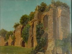 Remains of the Claudian Aqueduct in the Roman Campagna by Arnold Overbeck