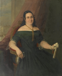 Retrato de señora by Antonio María Esquivel