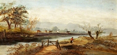 River Landscape by Anonymous