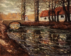 River Landscape by Ernest Lawson