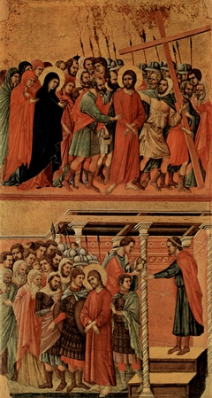 Road to Calvalry (top); Pilate Washes His Hands (bottom)