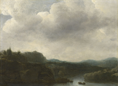 Rocky Landscape with a River