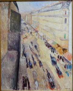 Rue de Rivoli by Edvard Munch