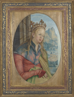Saint Catherine of Alexandria – Fragment of a Triptych Wing by Hans von Kulmbach