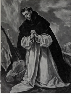 Saint Dominic in Prayer by El Greco