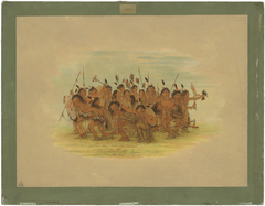 Scalp Dance - Sioux by George Catlin
