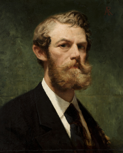 Self-Portrait by Alfred Isidore Romer