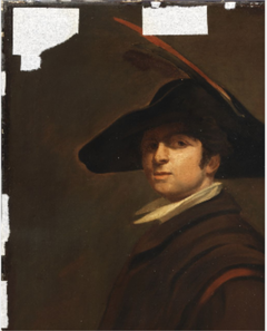 Self-Portrait in Fancy Dress by Thomas Bridgford