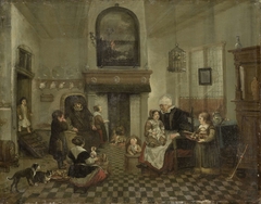 Sint Nicolaasfeest by Unknown Artist