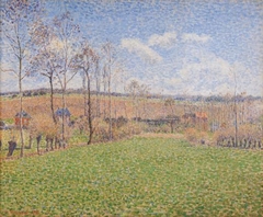 Springtime in Éragny by Camille Pissarro