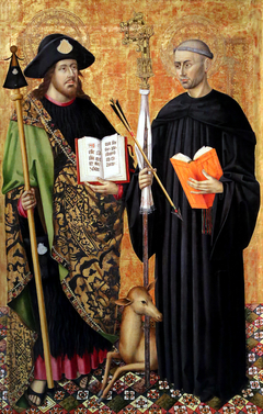 St James and St Giles Abad by Jacomart