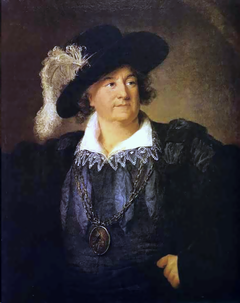 Stanisław Augustus with masonic emblem on his breast by Elisabeth Louise Vigée Le Brun