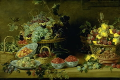 Still Life with Fruit on a Table by Frans Snyders