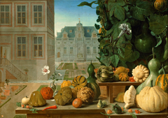 Still Life with Pumpkins by Jan Anton van der Baren