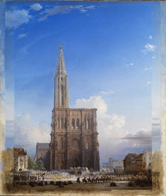 Straßburger Münster by August von Bayer