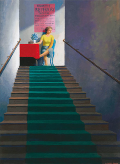 Study for Repertory Theatre Entrance by Jeffrey Smart