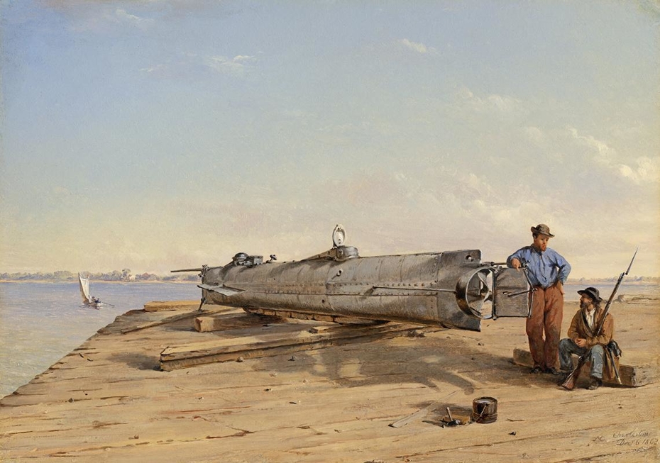 Submarine Torpedo Boat H.L. Hunley, Dec. 6, 1863