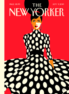 Sweeping Into Fall - The New Yorker by Malike Favre