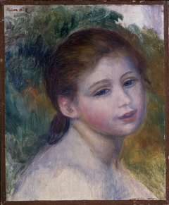 Tête de femme by Auguste Renoir